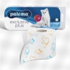 Toiletpapier Paloma Exclusive Plus - 3L - geparfumeerd - 150v -  kart (9x10 st)